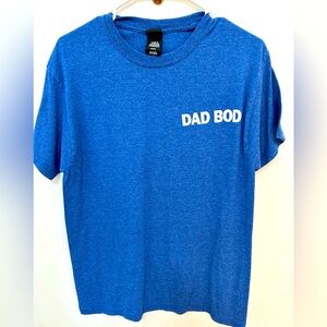 Dad Bod Custom Graphic T-Shirt Hanes Size Medium